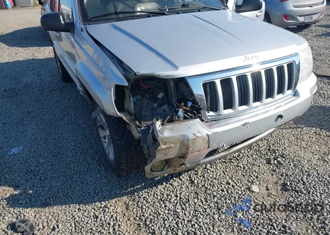 2004 Jeep Grand Cherokee Limited z USA, uszkodzony, nr VIN 1J8GW58N84C248567